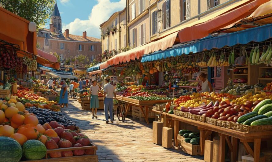 Decouvrez le marche fermier a Niort : des produits locaux en circuit court